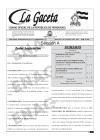 La Gaceta N° 35,676 del 03 de agosto de 2021